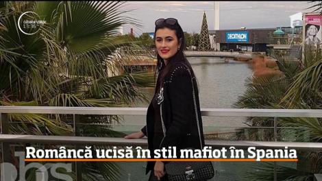 O româncă de doar 28 de ani a fost asasinată în stil mafiot, chiar în faţa locuinţei sale din Spania