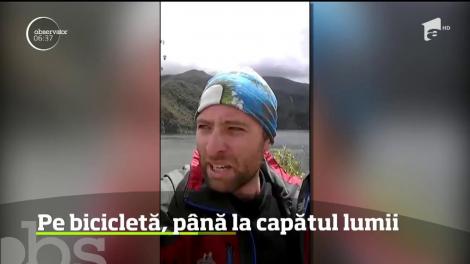 Un tânăr din Bucureşti a străbătut continentul american cu bicicleta!