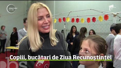 Ziua Recunoştinţei a transformat copiii de la o şcoală din Constanţa în bucătari de ocazie