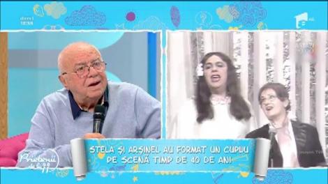 Un an fără Stela Popescu! Alexandru Arşinel: "Stela ne va aştepta de fiecare dată. Ea nu pleacă niciodată!"