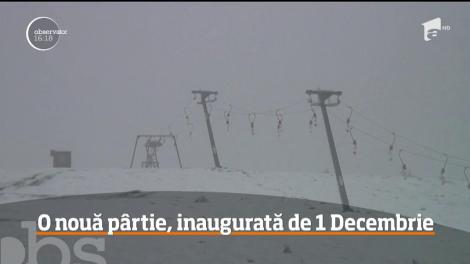 O nouă pârtie va fi inaugurată, de 1 decembrie, la 14 kilometri de oraşul Horezu, în judeţul Vâlcea