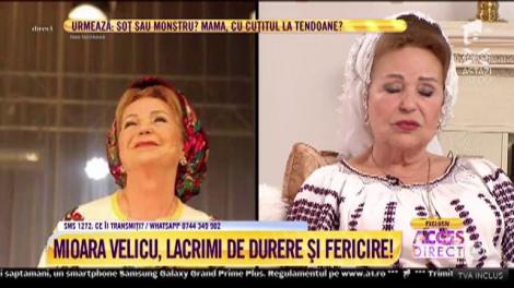 Mioara Velicu, lacrimi de durere și fericire: "Cele mai frumoase amintiri sunt cu soțul meu"