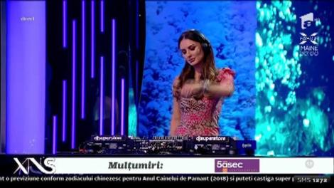 Dj Vika Jigulina, mix de extraordinar la ”Xtra Night Show”
