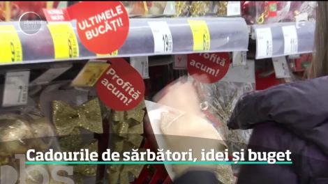 A început deja goana după cadouri. Ce buget să vă pregătiţi şi ce idei sunt la modă