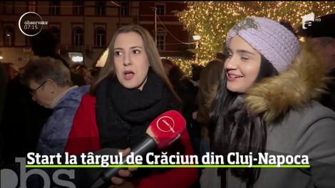 S-a deschis Târgul de Crăciun din Cluj-Napoca