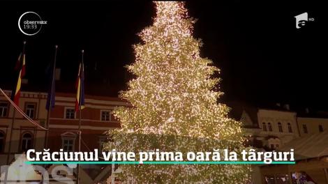 Crăciunul vine prima oară la târguri