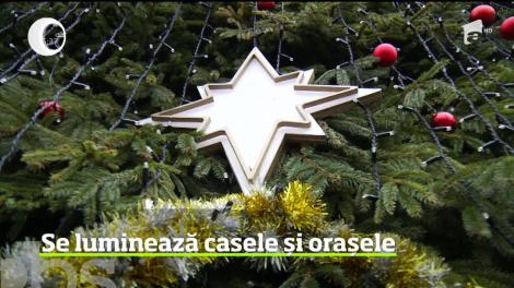 Ce culori se poartă anul acesta pentru luminițele din bradul de Crăciun