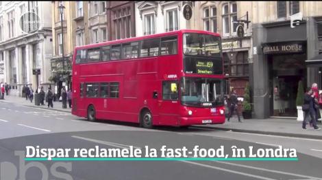 Dispar toate reclamele la fast-food! Londra declară război obezităţii la copii