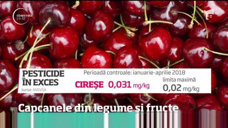 Capcanele din fructele şi legumele proaspete