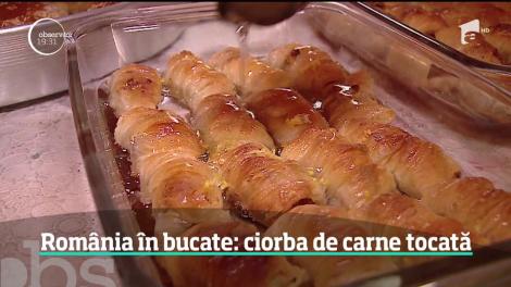 România în bucate: ciorba de carne tocată