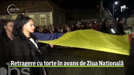 Ziua Naţională, sărbătorită în avans printr-o impresionantă paradă cu făclii. Unde s-a întâmplat