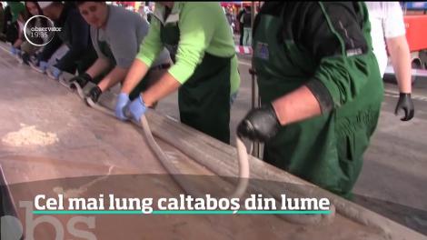 Caltaboș de Cartea Recordurilor! A măsurat nu mai puțin de 208 metri lungime!