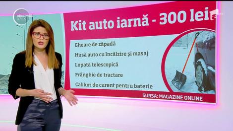 Sfaturi pe care fiecare şofer ar trebui să le respecte iarna. Cum ar trebui să ne echipăm maşinile în sezonul rece