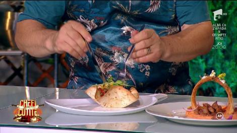 Dumitrescu a câștigat amuleta serii! Chef Petrișor: „Florin a creat o coloristică perfectă în farfurie!”