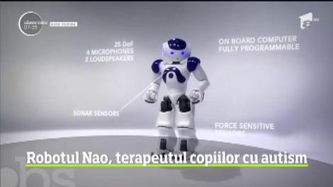 Robotul Nao, terapetului copiilor cu autism