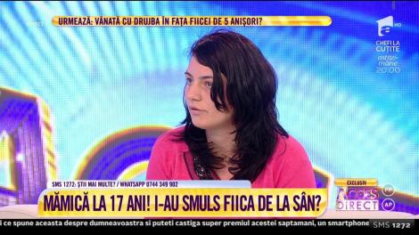 A rămas fără jumătate din suflet, atunci când fiica i-a fost luatã! O copilă de numai 17 ani a adus pe lume, în urmă cu 10 luni, o minunăţie de fetiţă