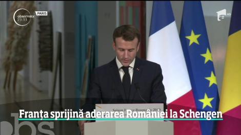 Întâlnire istorică între Klaus Iohannis şi Emanuel Macron
