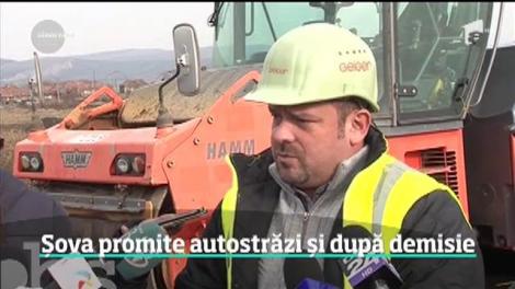 Zeci de kilometri de autostradă vor fi deschişi traficului până la finalul anului. Este noua promisiune a ministrului demisionar de la Transporturi