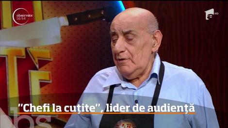 "Chefi la cuţite", lider de audiență