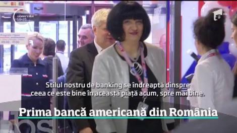Premieră pe piaţa financiară de la noi: s-a deschis prima bancă americană din România