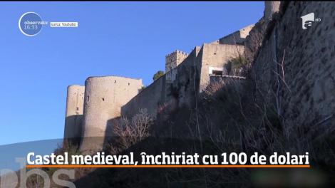 Un castel medieval din Italia are toate elementele pentru a deveni o destinaţie perfectă de vacanţă