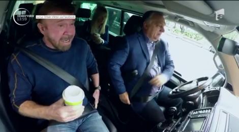 Viktor Orban şi-a asumat, pentru o zi, rolul de ghid pentru un oaspete special