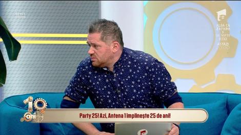 25 de ani de Antena 1 în imagini de colecție. Cătălin Oprișan anunță în direct: „Pregătiți-vă! O să vedeți lucruri de care puțin își mai amintesc”