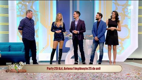 Party 25! Antena 1 împlinește 25 de ani! Dani: "Amalia știe Antena 1 de la vârsta biberonului"