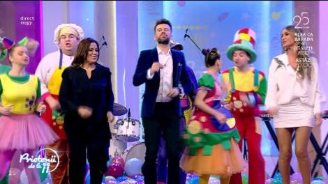 25 de ani de Antena 1. Gașca Zurli, explozie de veselie la „Prietenii de la 11” - VIDEO  