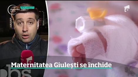 E oficial! Maternitatea Giulești se închide, după ce s-a confirmat că bebelușii au fost infectați cu stafilococ auriu