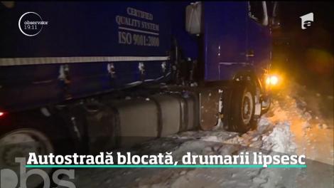 Viscolul a adus haos pe Autostrada Soarelui! Zeci de accidente s-au înregistrat, în ultimele ore, pe A2