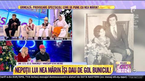 Nea Marin și fiica lui, Larisa, împărtășesc cele mai frumoase amintiri din viața lor: „Nunta mea a ținut de sâmbătă până luni”