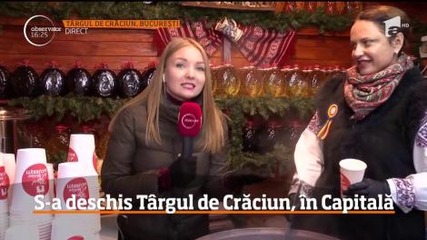 S-a deschis Târgul de Crăciun din Capitală