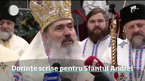 Mii de credincioși, pelerinaj la peştera Sfântului Andrei