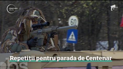 Ultimele repetiții pentru parada de Centenar