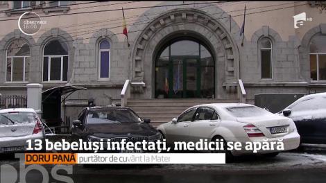 13 bebeluși infectați la Maternitatea Giuleşti, medicii se apără