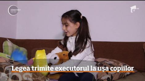 O fetiță de opt ani, executată silit pentru o datorie la spitalul în care a fost internată în urmă cu cinci ani