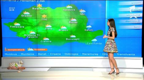 Chicoteli și poticniri simpatice. Ucenica Alexandra, față-n față cu prompterul, la „Neatza” - VIDEO