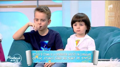 Copiii Octaviei Geamănu și ai lui Cosmin Stan, în vizită la "Prietenii de la 11": "Tot timpul liber pe care îl avem îl oferim copiilor"