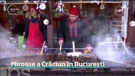 S-au aprins luminițele de Crăciun! Cum arată Bucureștiul, iluminat cu nouă milioane de beculeţe de Sărbători