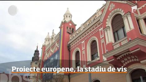 Proiecte rămase la stadiu de vis. Autorităţile române nu se grăbesc să aducă banii europeni în ţară