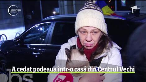 Un nou incident ce putea sfârşi tragic a avut loc în centrul vechi al Capitalei