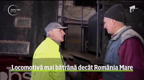 De Ziua Naţională, pe lângă evenimentele dedicate Centenarului, care s-au derulat la Alba Iulia, vedetă în oraşul unirii a fost şi o locomotivă cu abur mai bătrână decât România Mare