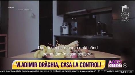 Familia lui Vladimir Drăghia, lux în 48 de metri pătrați