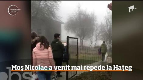 Moș Nicolae a venit mai devreme la Hațeg
