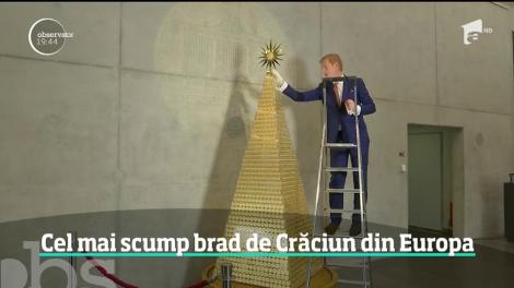 Cel mai scump brad de Crăciun din Europa