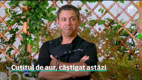 Un concurent de la ”Chef la cuțite” câștigă cuțitul de aur!