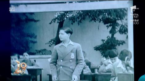 N-ai voie să ratezi! Imagini rare cu regele Mihai, la ora de matematică! (VIDEO)