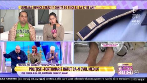 Bătut cu sălbăticie de polițiști!? Florin: ”M-au dus la o casă părăsită și m-au călcat în picioare!”