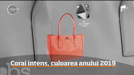 Corai intens, culoarea anului 2019